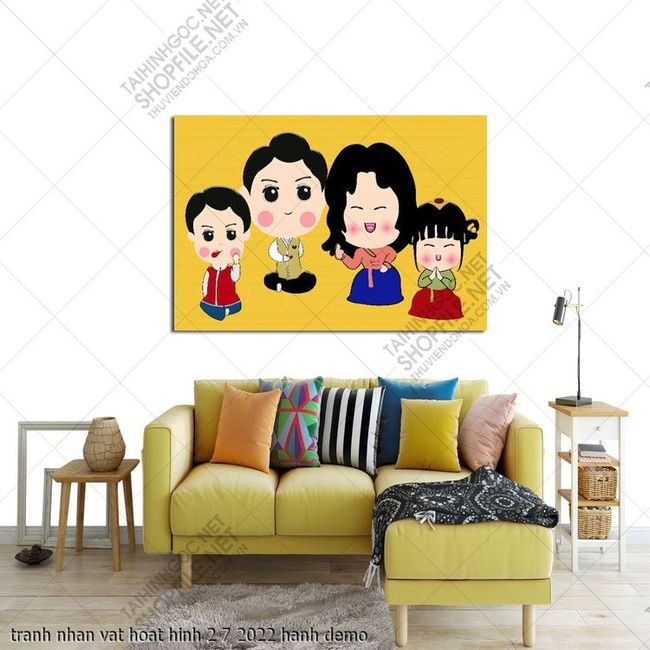 tranh nhan vat hoat hinh 2 7 2022 hanh